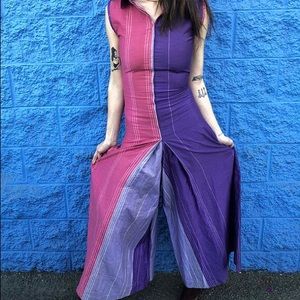 HP👗💫💥✨🌟🔥RARE vintage color block jumpsuit xs